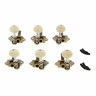 Гитарные головки Ortega OTMVG-BS Ortega OTMVG-BS Guitar Machine Heads