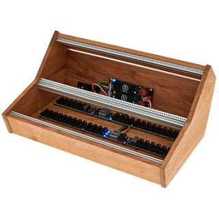 2 Многоразовых синтезатора Корпус Eurorack 6U 84 л.с. Дуб 2 Many Synths Eurorack Case 6U 84HP Oak
