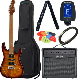 Электрогитара Harley Benton Fusion-III HSH Roasted FBB Bundle №531178 (Комплект)