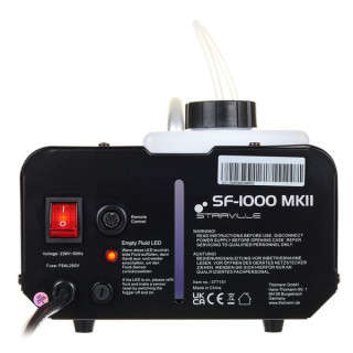 Туманоуловитель Stairville SF-1000 MKII мощностью 1200 Вт Stairville SF-1000 MKII Fog Machine 1200W