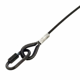 Комплект безопасности Stairville 80см/3мм Bk 10шт Stairville Safety Set 80cm/3mm Bk 10pcs