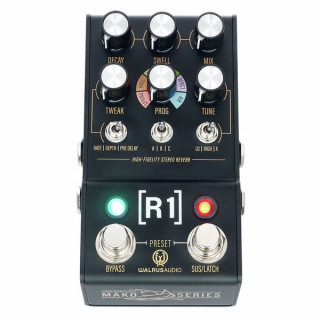 Педаль эффектов Walrus Audio R1 Reverb Black Walrus Audio R1 Reverb Black