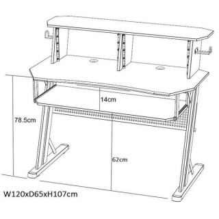 Millenium SD-120 C StudioDesk Millenium SD-120 C StudioDesk