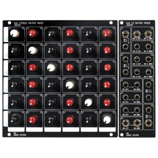 Стереоматричный микшер ADDAC 814 6x6 ADDAC 814 6x6 Stereo Matrix Mixer