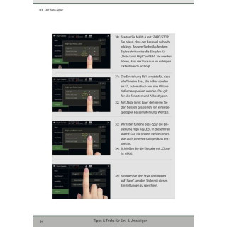 Эксперты по клавишам разрабатывают программу Yamaha Style. Бух 1 Keys Experts Verlag Yamaha Style Program. Buch 1