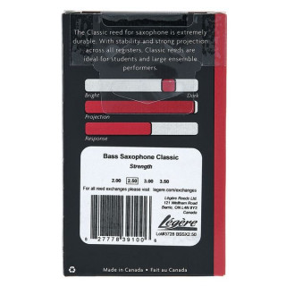 Трость для саксофона Legere Classic Bass Saxophone 2.5 Legere Classic Bass Saxophone 2.5