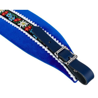 Tavmusic.ru 70 Про Аккордеонный Ремень Flower Blue Thomann 70 Pro Acc. Strap Flower Blue