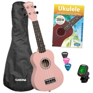 Каша Сопрано Уке Ли́нден Сет ПНК Cascha Soprano Uke Linden Set PNK