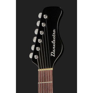 Данэлектро Ситар Черный треск Danelectro Sitar Black Crackle