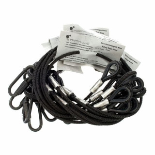 Комплект безопасности Stairville 60см/4мм Bk 10шт Stairville Safety Set 60cm/4mm Bk 10pcs