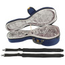 Сверхлегкий круглый футляр для мандолины BL Super Light Round Mandolin Case BL