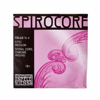 Thomastik S791 Spirocore D-ячейка для виолончели 3/4 Thomastik S791 Spirocore D Cello 3/4