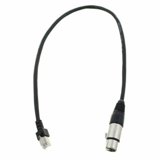 Stairville DMX-адаптер XLR F - RJ45 Stairville DMX-Adapter XLR F - RJ45