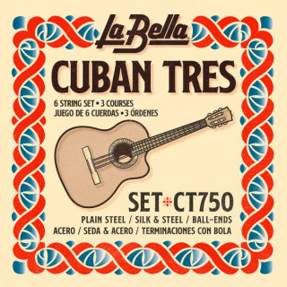 Струны для треса La Bella CT750 Cuban Tres Strings La Bella CT750 Cuban Tres Strings