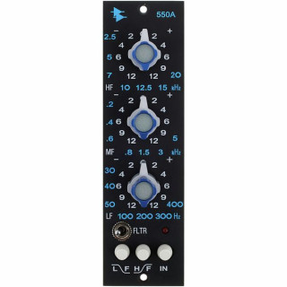 Дискретный 3-полосный эквалайзер API Audio 550A API Audio 550A Discrete 3 Band EQ