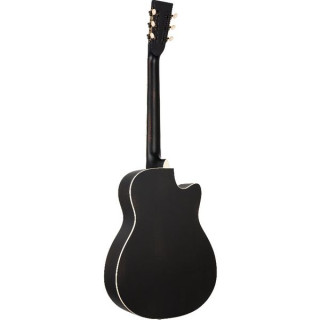 Резонаторная гитара Ortega RRG40CE-DBK-L