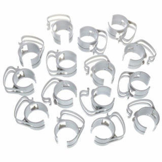 Зажимы для прокладки кабеля Stairville Snap light silver 15 pcs Stairville Snap light silver 15 pcs