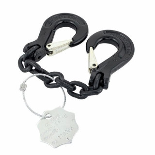 Такелажная цепь Stairville 2T 40 см черная Stairville Rigging Chain 2T 40 cm Black