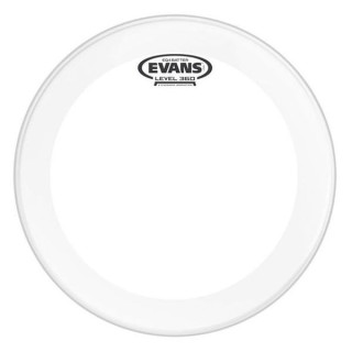Пластик для бас-барабана Evans 24" EQ4 Frosted Bass Drum Evans 24" EQ4 Frosted Bass Drum