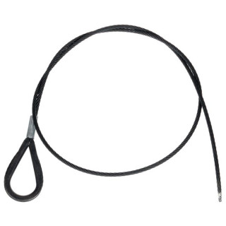 Страховочный трос Stairville Steelwire Safety 100cm/4mm BK Stairville Steelwire Safety 100cm/4mm BK