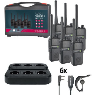 Набор чехлов Albrecht Tectalk Worker 3 - 6 штук Albrecht Tectalk Worker 3 Case Set 6