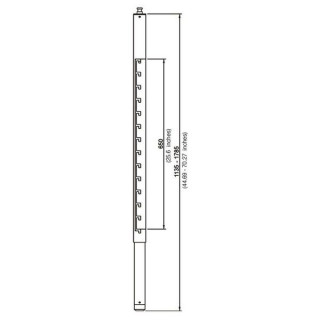 Euromet Arakno Extension Column XL Wh Euromet Arakno Extension Column XL Wh