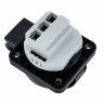 Розетка PCE 105-0s S-Nova Socket Black PCE 105-0s S-Nova Socket Black