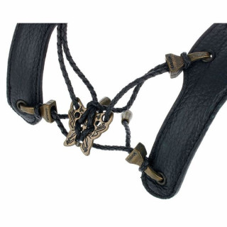 Ремень для саксофона Balam Back Strap Leather Black Balam Back Strap Leather Black