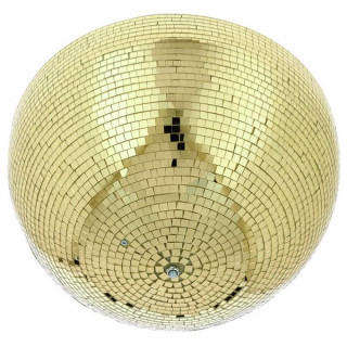 Зеркальный шар Eurolite Half Mirror Ball 50cm gold Eurolite Half Mirror Ball 50cm gold