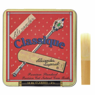 Трости для кларнета Alexander Reeds Classique German Clarinet 2.5 Alexander Reeds Classique German Clarinet 2.5