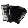 Hohner Bravo III 72 черный бесшумный ключ Набор №521351 Hohner Bravo III 72 Black silent key Bundle №521351