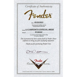 Электрогитара Fender La Cabronita Especial MBDB