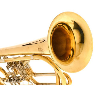 Tavmusic.ru BTR-115 Bb-Тромбон в неочищенном виде Thomann BTR-115 Bb-Bass Trumpet raw