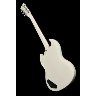 Электрогитара Harley Benton DC-60 Junior Polaris White