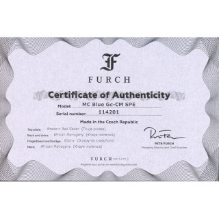 Furch MC Blue Gc-CM a SPE с GB Furch MC Blue Gc-CM a SPE w/GB