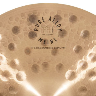 Meinl 15" из чистого сплава E.Кованые шляпки Meinl 15" Pure Alloy E.Hammered Hats