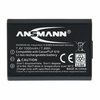 Батарея для камеры Ansmann A-Can LP E10 Ansmann A-Can LP E10