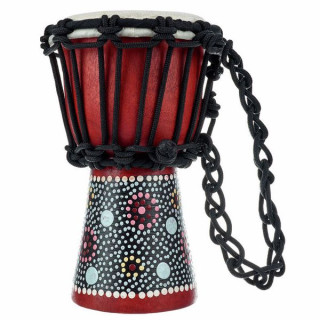 Мини-джембе Meinl HDJ8-XXS Mini Djembe Flower Meinl HDJ8-XXS Mini Djembe Flower