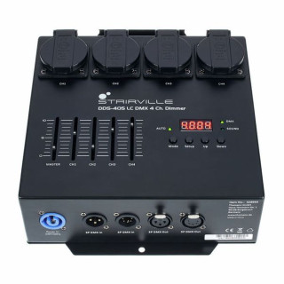 Stairville DDS-405 LC DMX 4-канальный диммер Stairville DDS-405 LC DMX 4 Ch. Dimmer