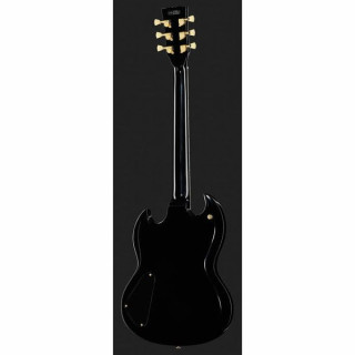 Harley Benton DC-LTD Gotoh Черный комплект Harley Benton DC-LTD Gotoh Black Bundle
