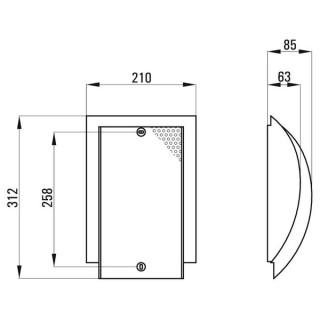 Настенный динамик WHD WL 6 HQ-8 WH WHD WL 6 HQ-8 WH