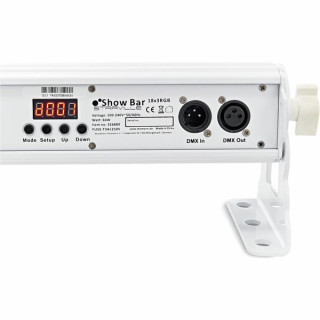 Светодиодная панель Stairville Show Bar TriLED 18x3W RGB WH Stairville Show Bar TriLED 18x3W RGB WH