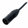 DMX кабель  Stairville PDC3BK IP65 20m 3pin Stairville PDC3BK IP65 DMX Cable 20m 3pin