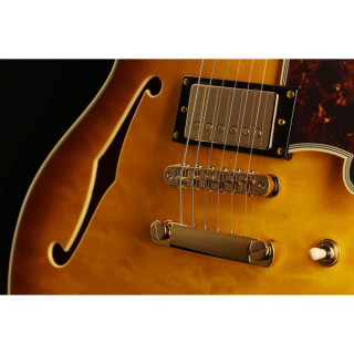 Полуакустическая гитара DAngelico Excel DC XT Iced Tea Quilt DAngelico Excel DC XT Iced Tea Quilt