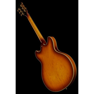 Полуакустическая гитара DAngelico Excel DC XT Iced Tea Quilt DAngelico Excel DC XT Iced Tea Quilt