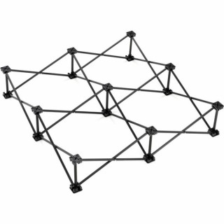 Лестничный пролет IX ступени 1х1 м с подъемником 20 см Stairville iX Stage 1x1m Raiser 20 cm