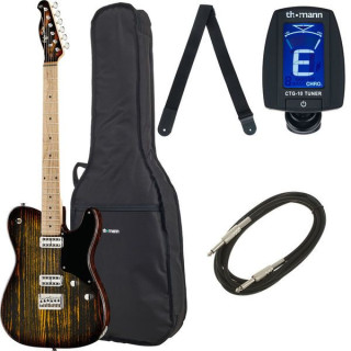 Электрогитара Harley Benton TE-90FLT Orange Blast Bundle №537003 (Комплект)