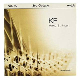 Струна для арфы Bow Brand KF 3rd A Harp String No.19 Bow Brand KF 3rd A Harp String No.19