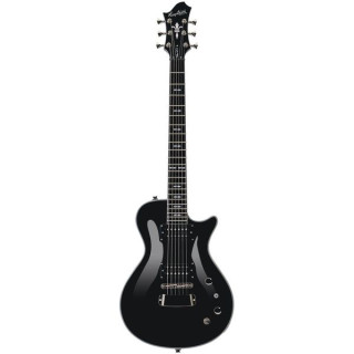 Хагстром Ультра Швед Черный глянец Hagstrom Ultra Swede Black Gloss