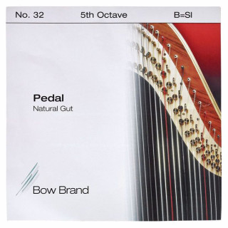 Фирменная педаль Bow Natural Gut 5th B №32 Bow Brand Pedal Natural Gut 5th B No.32
